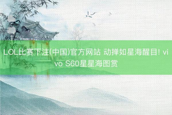 LOL比赛下注(中国)官方网站 动掸如星海醒目! vivo S60星星海图赏